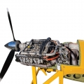 Teledyne Continental Motors Runnable GTSIO-520